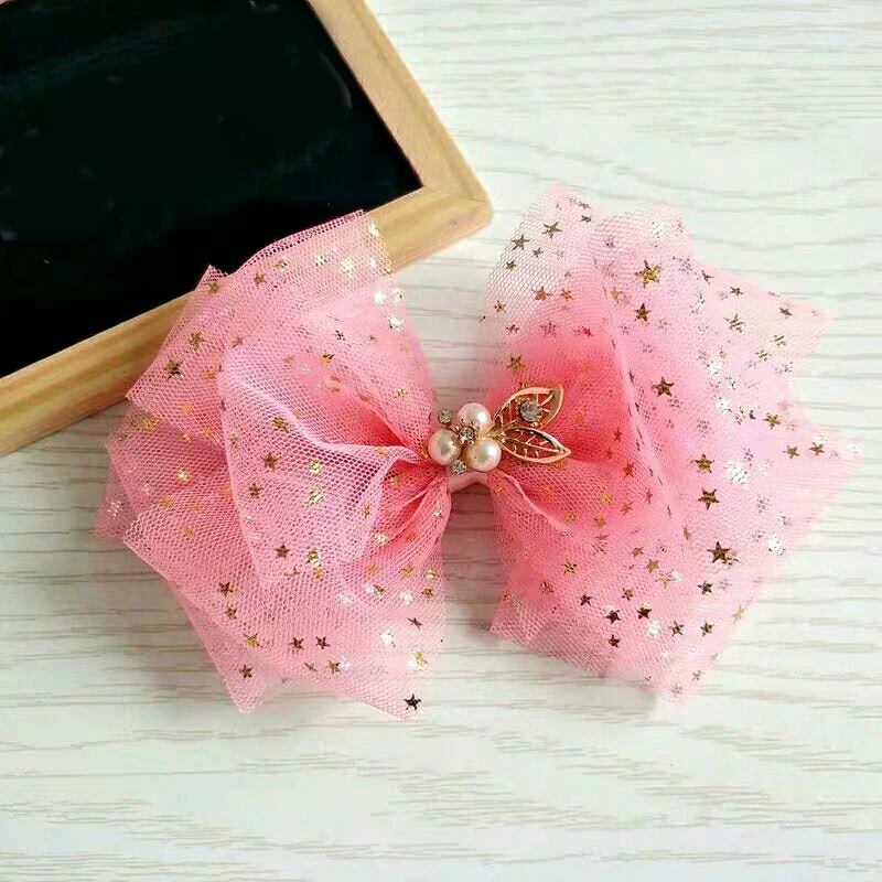 Новинка 6 см пентаграмма серебряная звезда лента 25 ярдов/упаковка тюль рулон