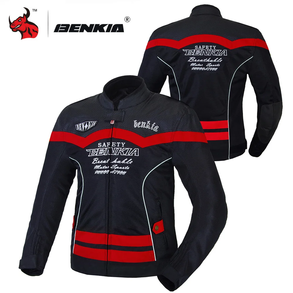 BENKIA дышащая сетчатая одежда для верховой езды мотоциклетная куртка