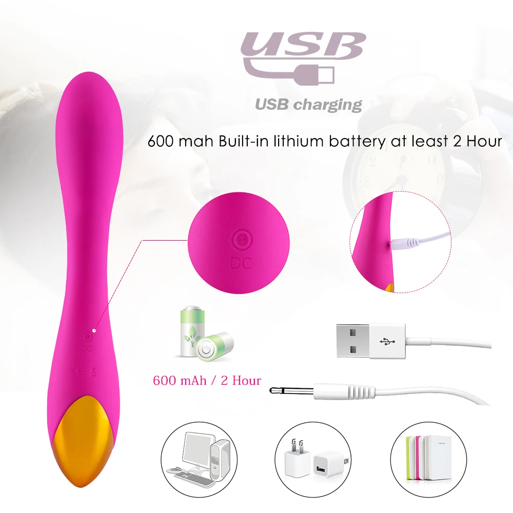 G spot вибратор реалистичный фаллоимитатор палочка массажер вагинальный