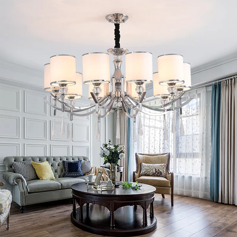 

Modern LED Pendant Lights bedroom living room minimalist restaurant pendant Lamp Fixtures Nordic clothing decor Crystal light