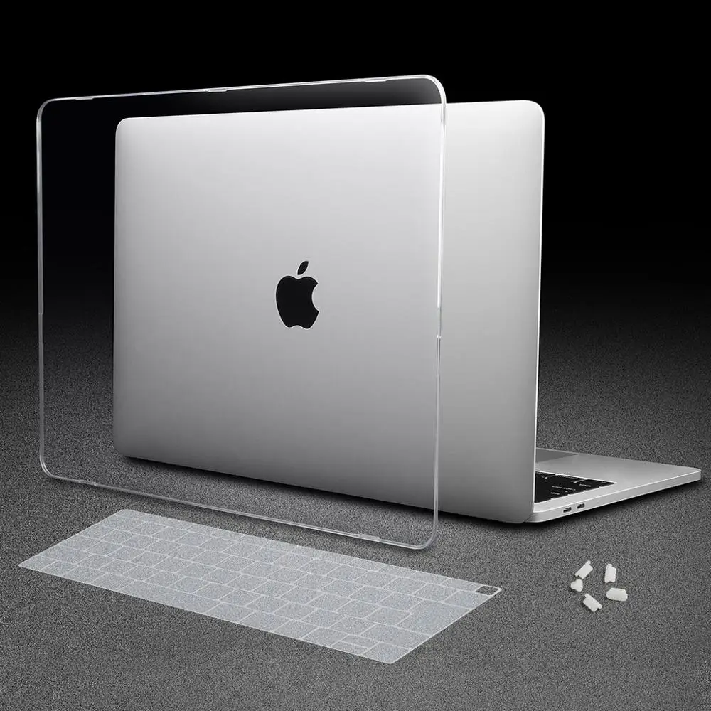 Матовый кристально прозрачный чехол для Mac book Air Pro retina 11 12 13 15 16 Touch Bar A2141 A2159 New Air 13 A1932 чехол
