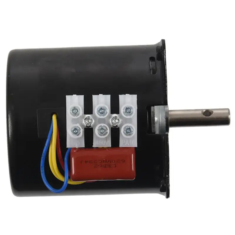 Синхронизированный мотор коробки передач диаметр стержня 7 мм AC 220V 2 5 RPM |