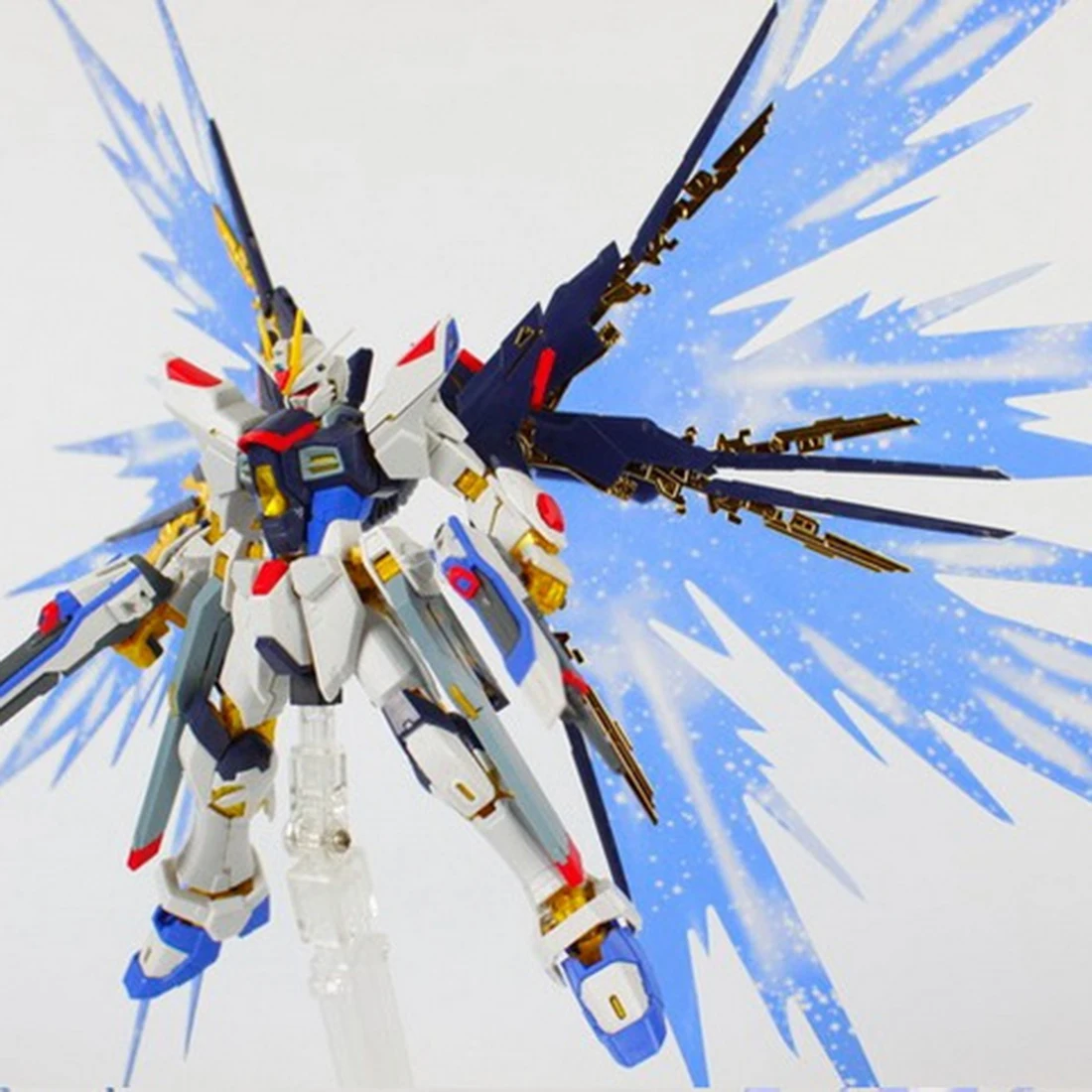Светлые крылья + Воронка для RG 1/144 забастовка за свободу экшн фигурок GUNDAM|Игровые