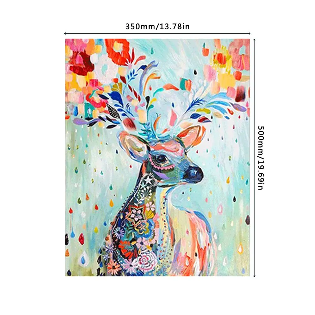 

DIY 5D Diamond Painting Full Round Diamond Embroidery Animal Landscape Art Kits Home Wall Decor Rhinestone Picture Cross Stitch