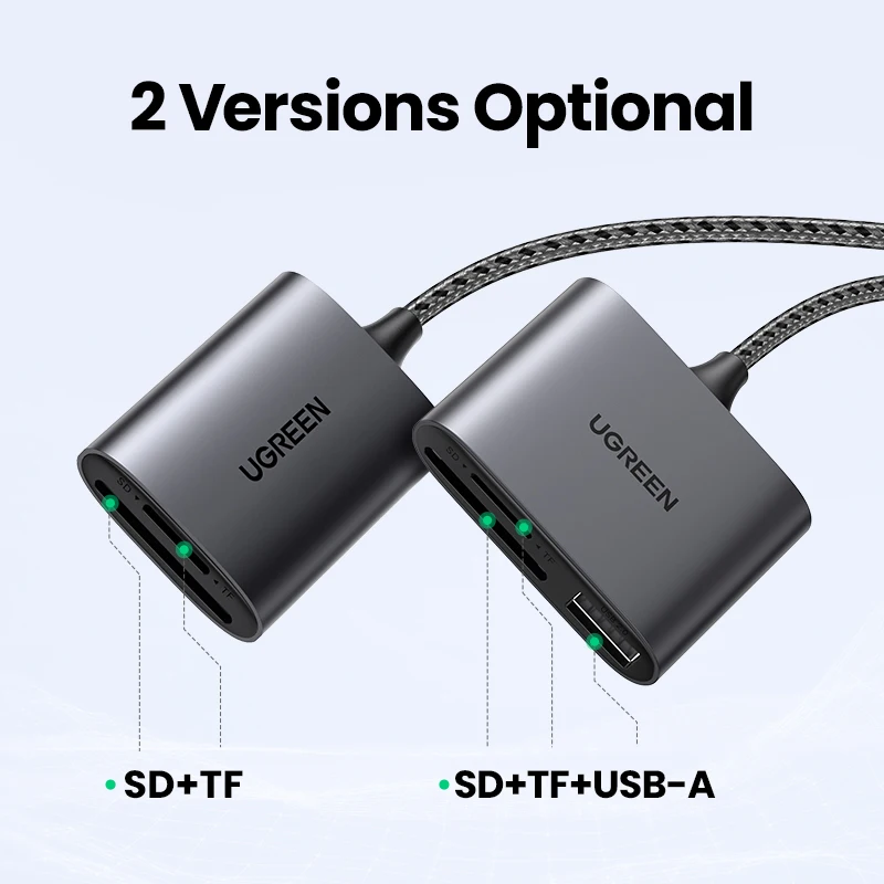 UGREEN USB C кардридер Тип к SD Micro для iPad ноутбука аксессуары карта памяти адаптер