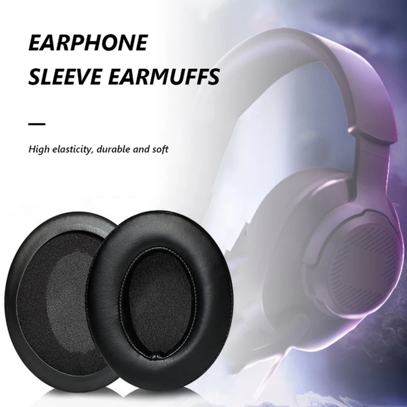 

Earpads Covers Ear Mats Compatible with Cloud Silver II Earphone Earmuffs Replaced Old Earpads Comfortable to Wear DXAC