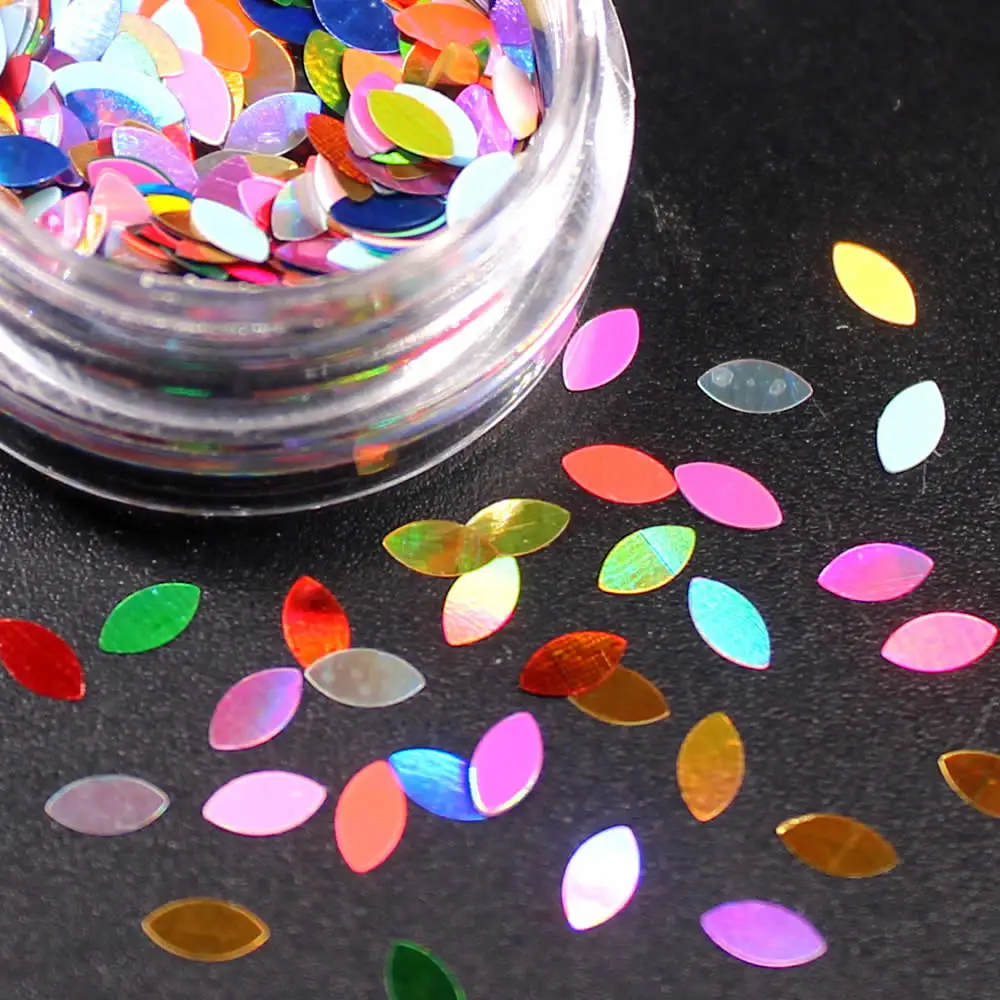 1 шт. 12 Ccolors DIY лист форма акриловый порошок гель лак для ногтей украшения для дизайна ногтей хрустальный Маникюр профессиональные аксессуары для ногтей - Цвет: 26