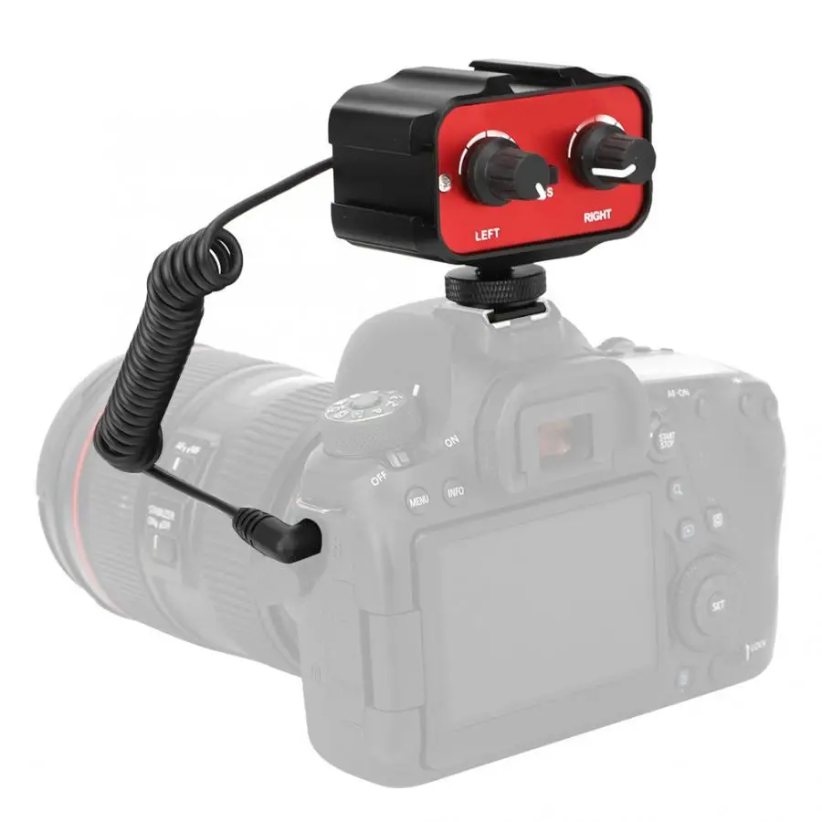 Стерео и двойные моно входы 3 5 мм аудио микшер из алюминиевого сплава стерео звук