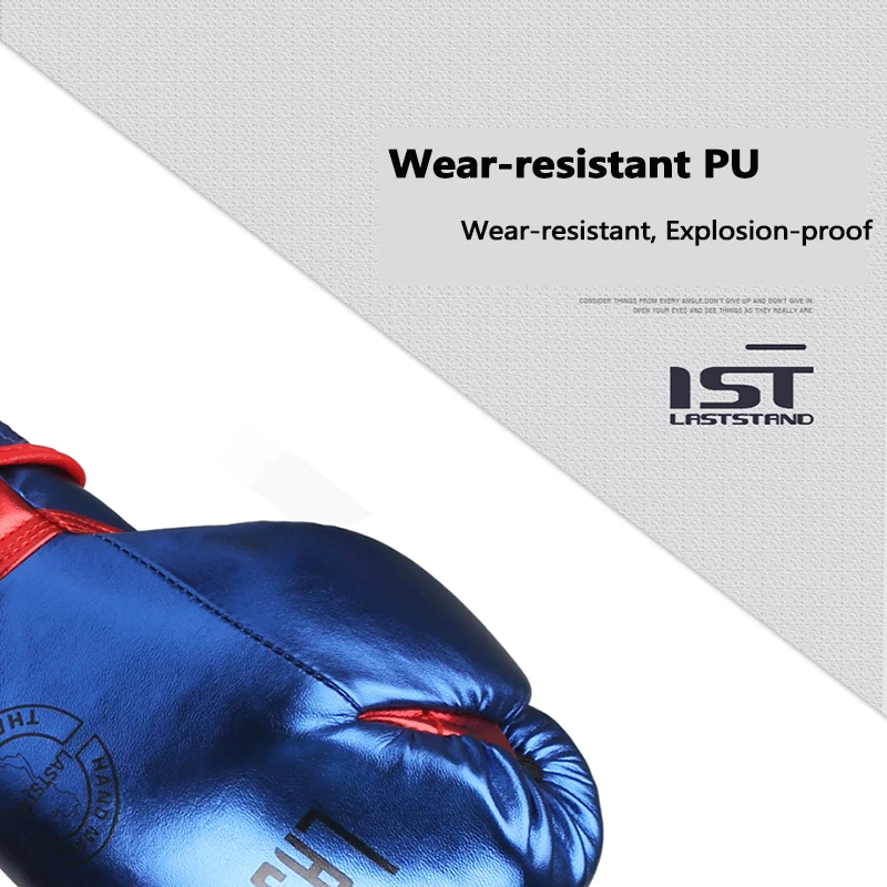 

6-12 oz Quality Adult Lady Men's Boxing Gloves MMA Gym Training Muay Thai Sanda PU Leather Boxing Gloves