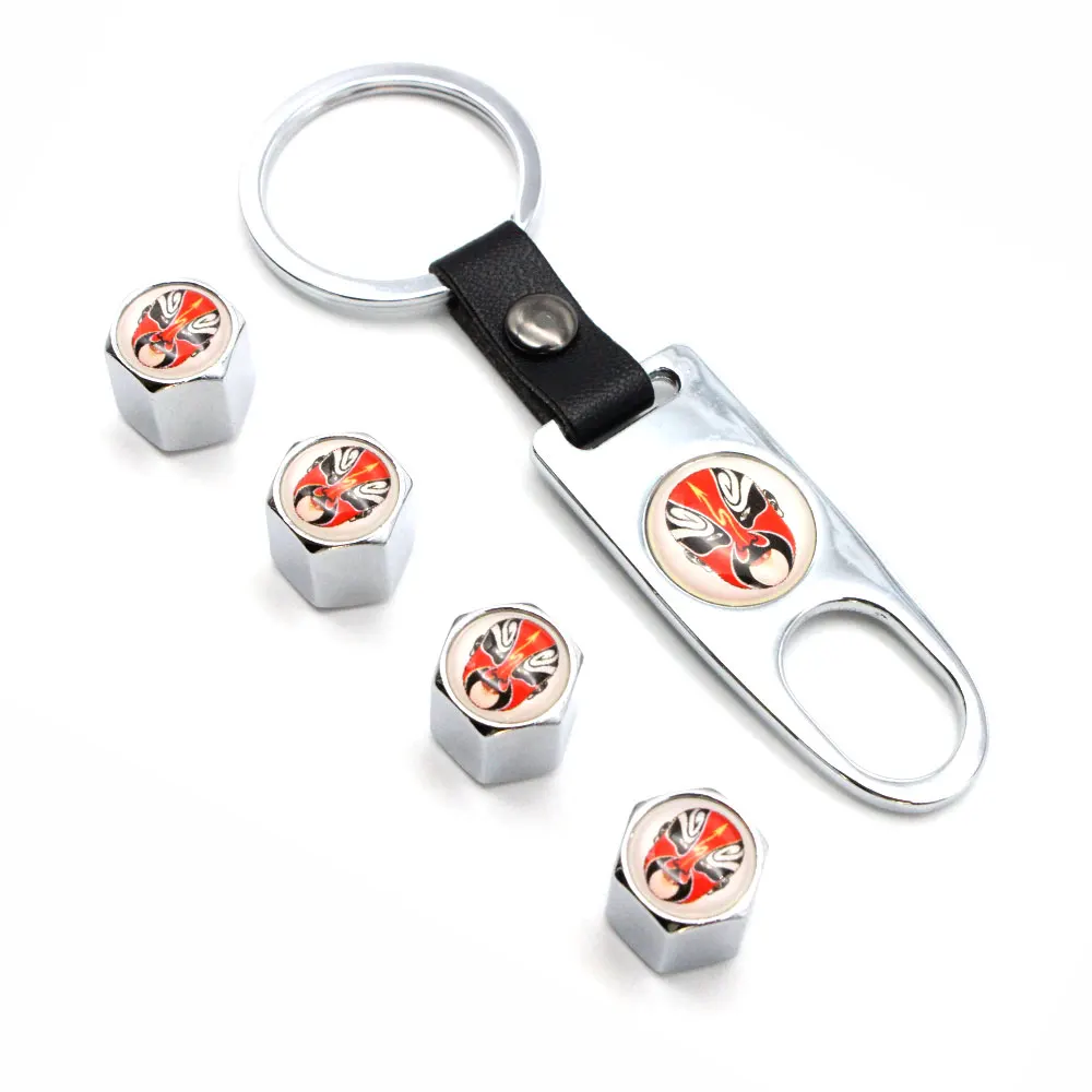 DSYCAR 4 шт. цинковый сплав Противокражные колпачки для автомобильных колес