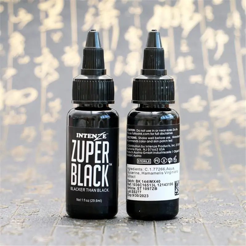 30 мл полуперманентные натуральные растительные чернила для татуировок пигмент
