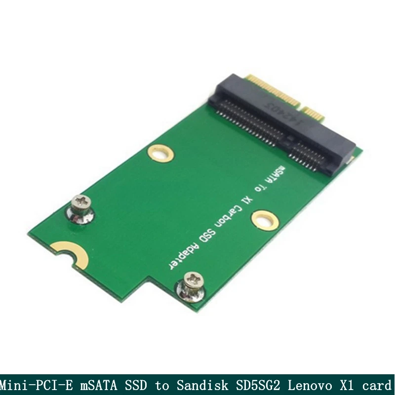 Карточка Mini PCI E MSATA SSD для Sandisk SD5SG2 Lenovo X1 карбоновый ультрабук плата