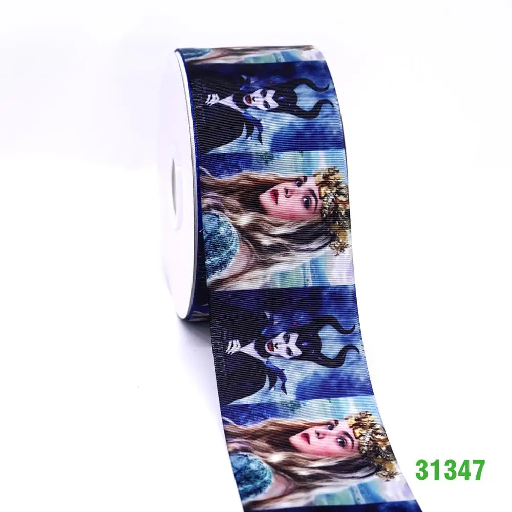 50 ярдов мультфильм напечатанный grosgrain ленты 31348