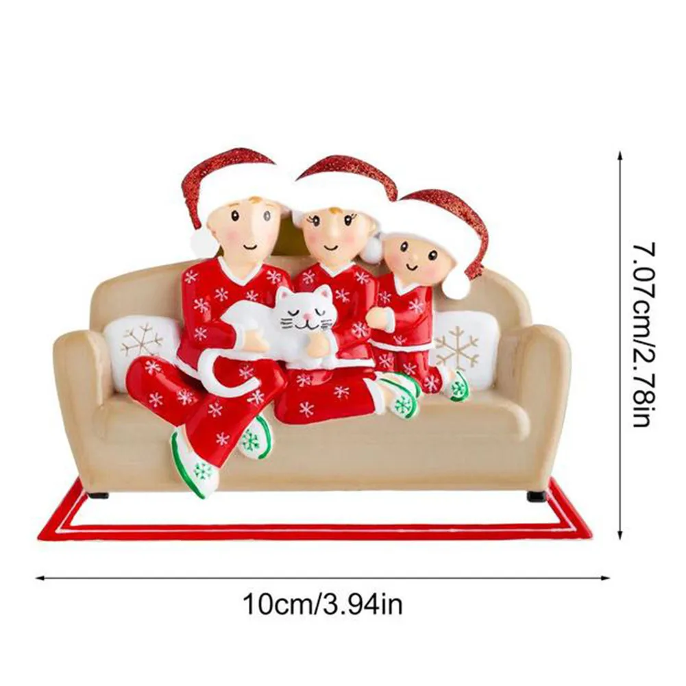 

2022 Christmas Ornament Personalized Family Decor DIY Name Xmas Tree Hanging Xmas Gifts Navidad 2021 New Year Decor