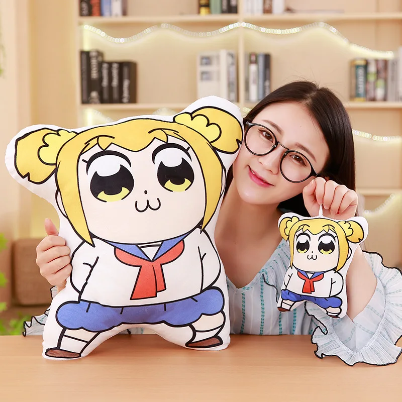 Аниме плюшевая кукла кулон поп команда Epic Popuko &amp Pipimi плюшевые подушки Pipi игрушки |