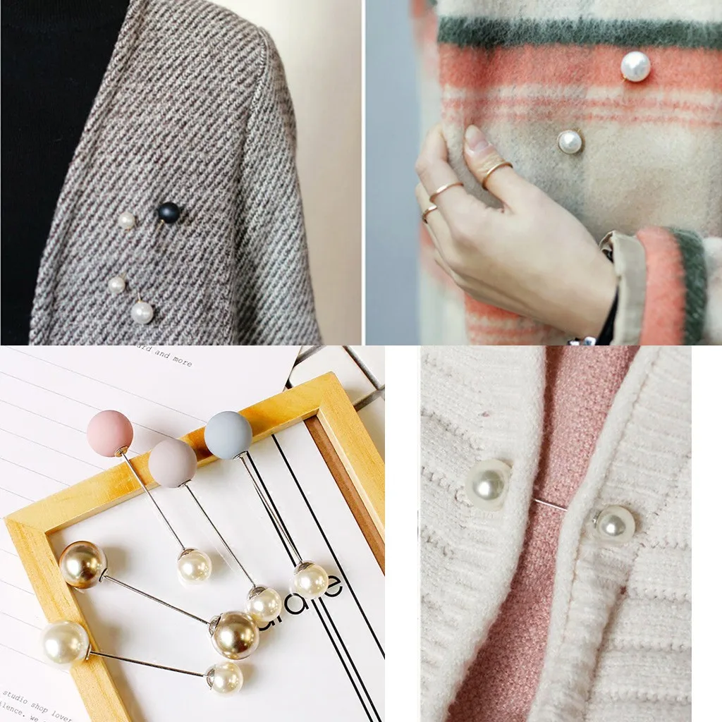 2019 стильные ювелирные изделия элегантная женская брошь с искусственным жемчугом