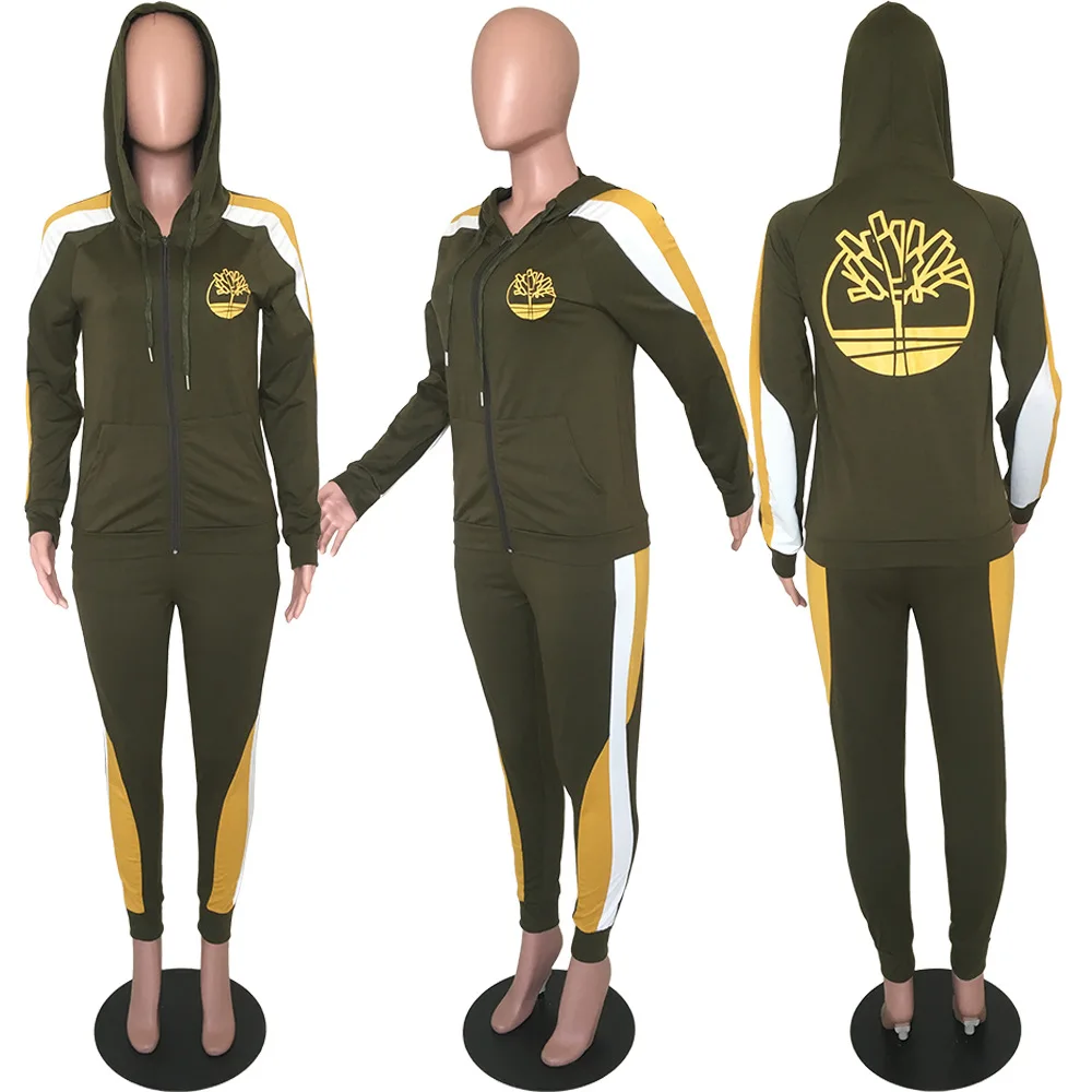 Зимний женский комплект спортивный костюм длинный рукав толстовка с капюшоном