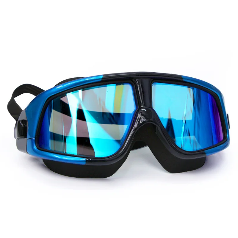 

HD Anti-Fog Professional Swimming goggles 100% UV adjustable glasses belt swim goggle adult Colorful Waterproof glasses