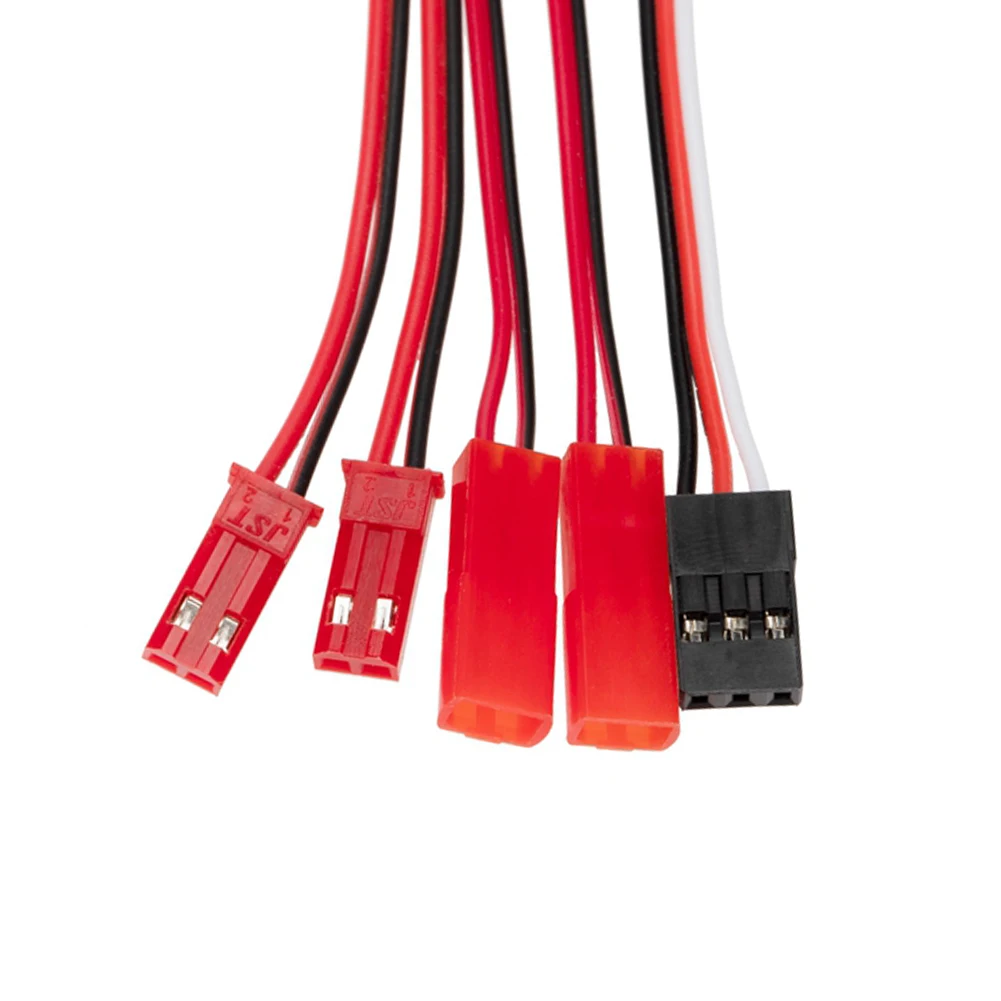 Tira de luces LED para coche de control remoto, l&aacute;mpara de parachoques brillante, piezas mejoradas de alta calidad para 1/10 TRAXXAS MAXX peque&ntilde;o X-4
