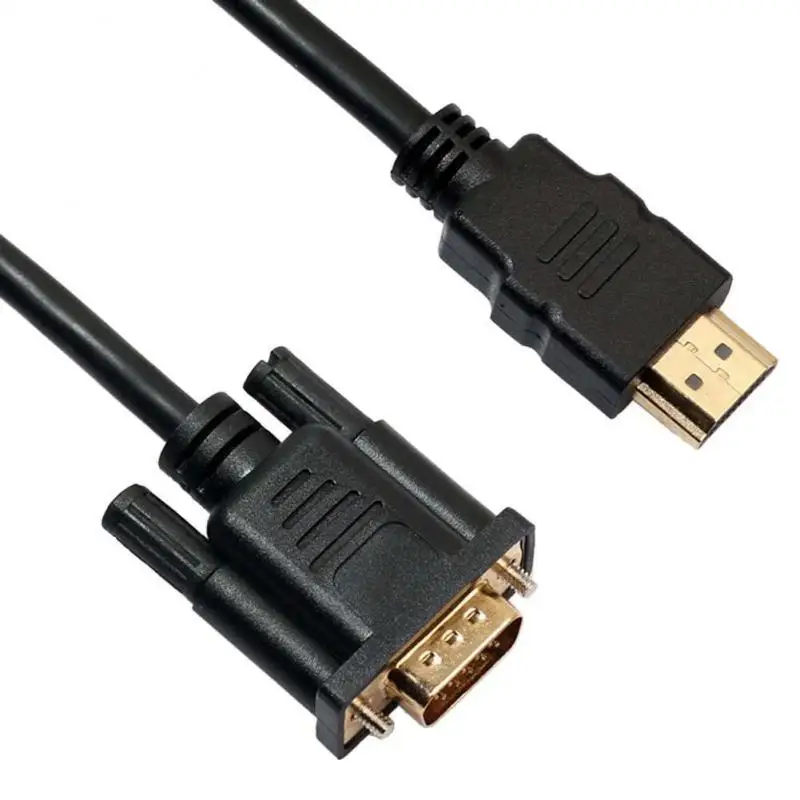 1080P 3D Кабель HDMI-DVI DVI-D 15 штырьковыми разъемами чистый Медный провод кабели для HD ТВ
