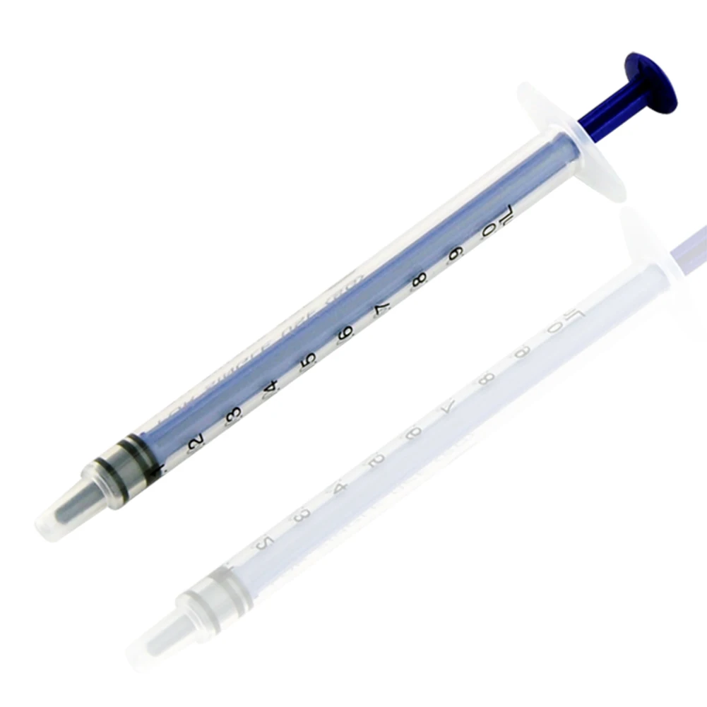 

100 x All Sizes Disposable Syringe Disposable Plastic Nutrient Syringe Injector Slim Nutrient Syringe for Kitchen Cooking
