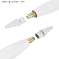 white nib tip replacement for apple pencil stylus mobile phone accessories touchscreen pen stylus head for ipad pro smartphones