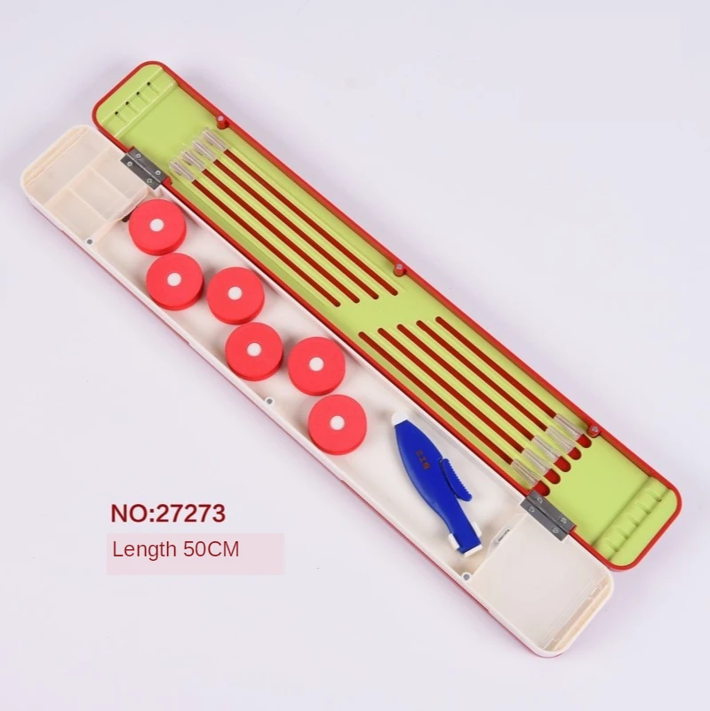 

Многофункциональный рыболовный ящик 50 см, коробка для основной лески, поплавковый ящик, конкурентоспособная висячая коробка для нитей, мно...