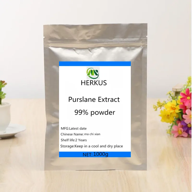 

High-quality Purslane Extract Powder, Supports The Immune System, Lowers Cholesterol, Sterilizes and Reduces Inflammation