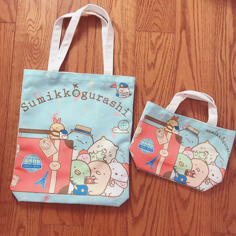 Новый Sumikko Gurashi модный Портативный Ланч бокс сумка для девочек симпатичная