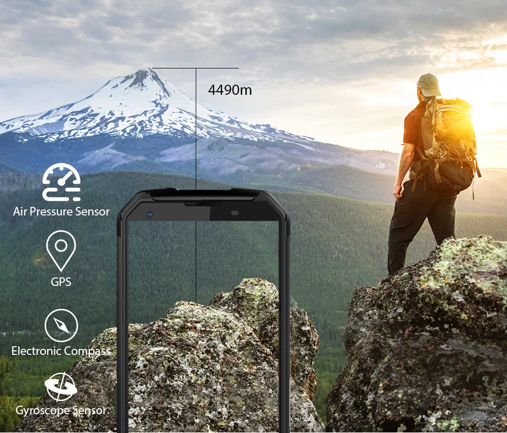 Blackview BV9500 Plus IP68 водонепроницаемый смартфон Helio P70 Восьмиядерный 10000 мАч 5,7 дюймов FHD 4 Гб+ 64 ГБ Android 9,0 мобильный телефон