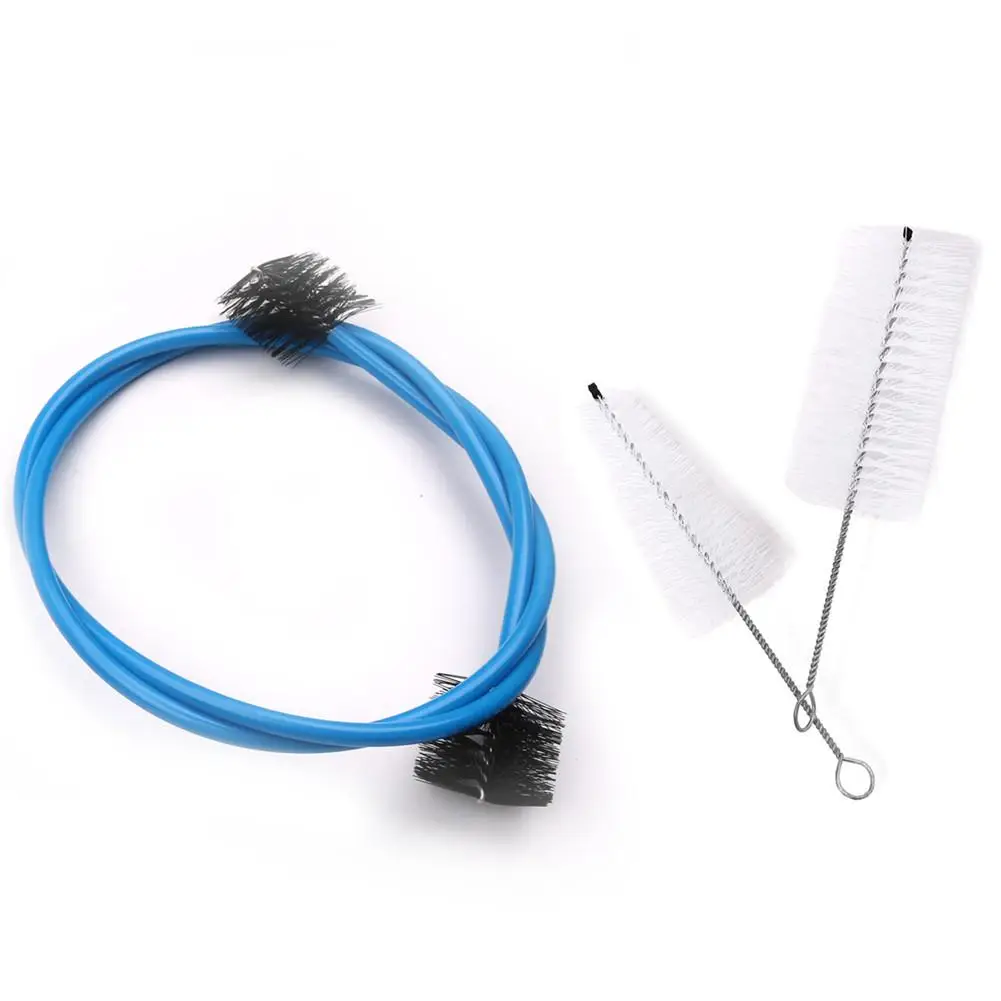 3 шт Труба щетка чистящий набор мундштук клапан гибкий инструмент музыкальное