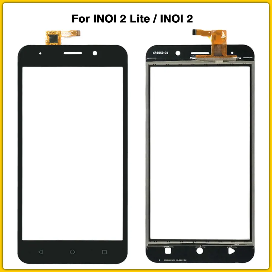Inoi 2 Сенсорный экран для Inoi 2 Lite/Inoi 2 Сенсорный экран дигитайзер передняя стеклянная линза черный золотой цвет