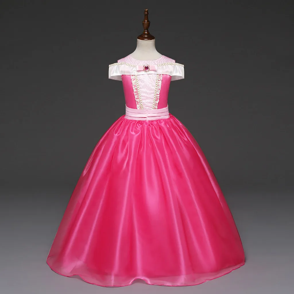 Платье принцессы для маленьких девочек с рюшами и праздничная одежда | Детская