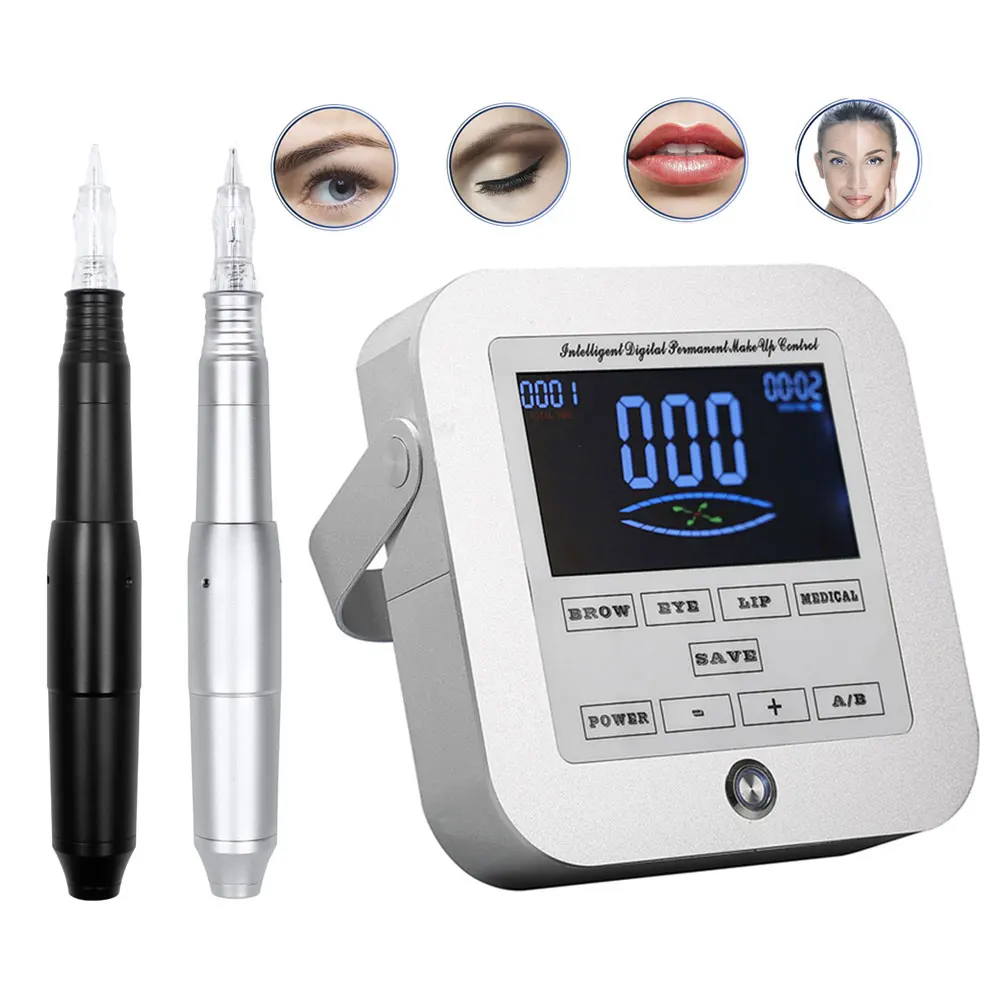 BMX машина для перманентного макияжа роторная тату машинка ручка Dermographe набор