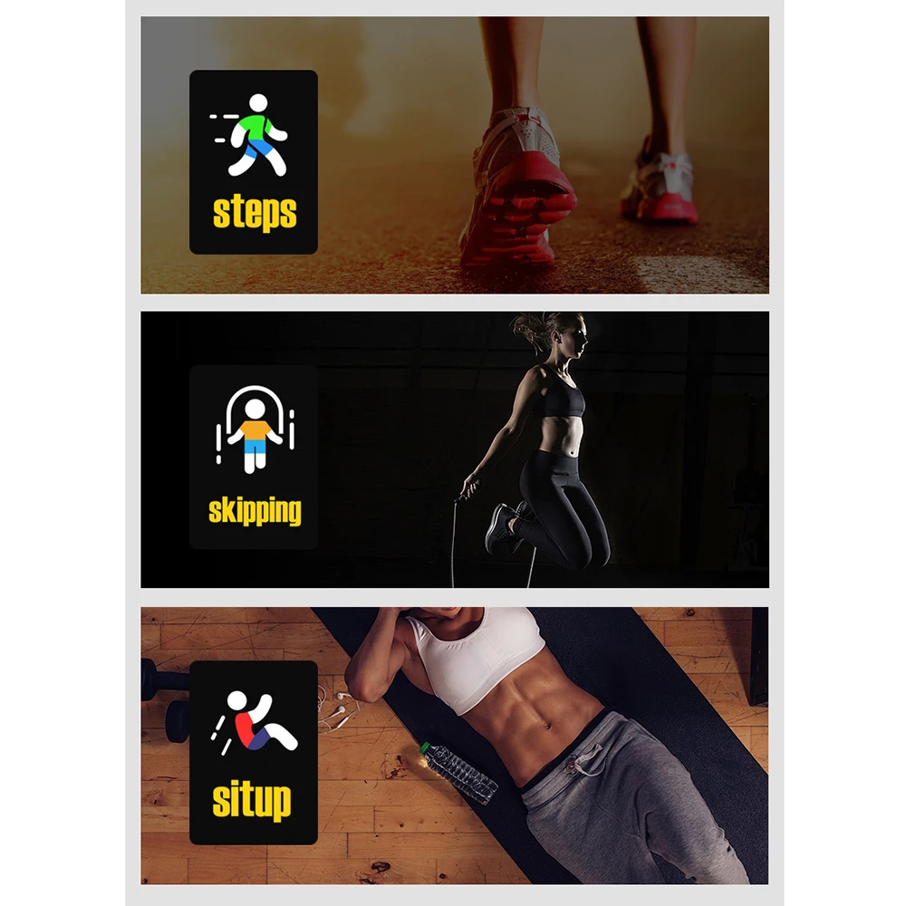 Смарт браслет KEBIDU цветной экран пульсометр мониторинг кровяного давления