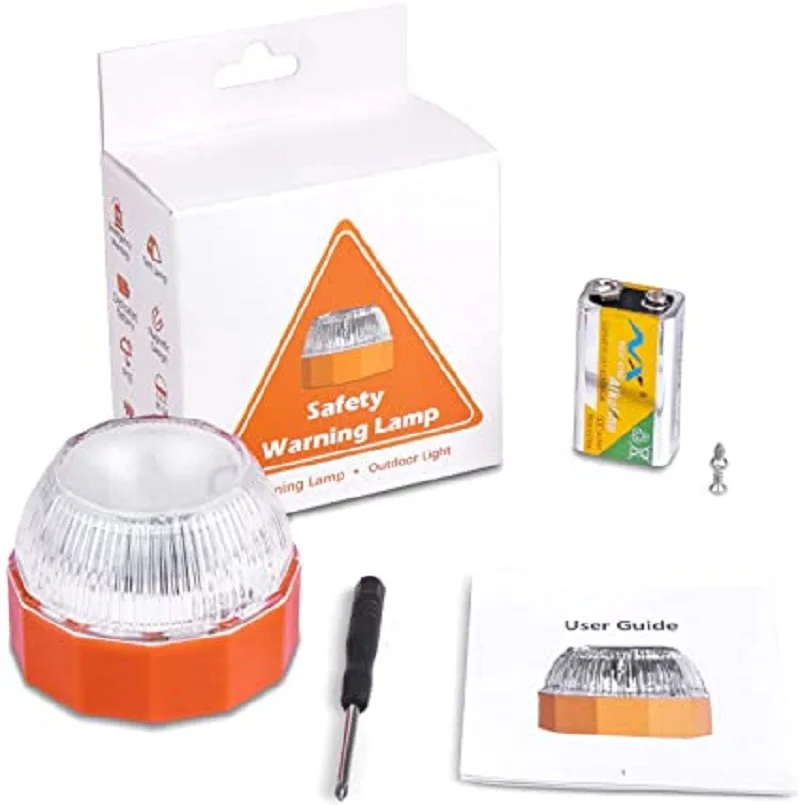 

Car Beacon Emergency Lights V16 Approved LED Roadside Safety Flashing Lamp Warning Lantern Orange Strobe Flash Traffic Lights