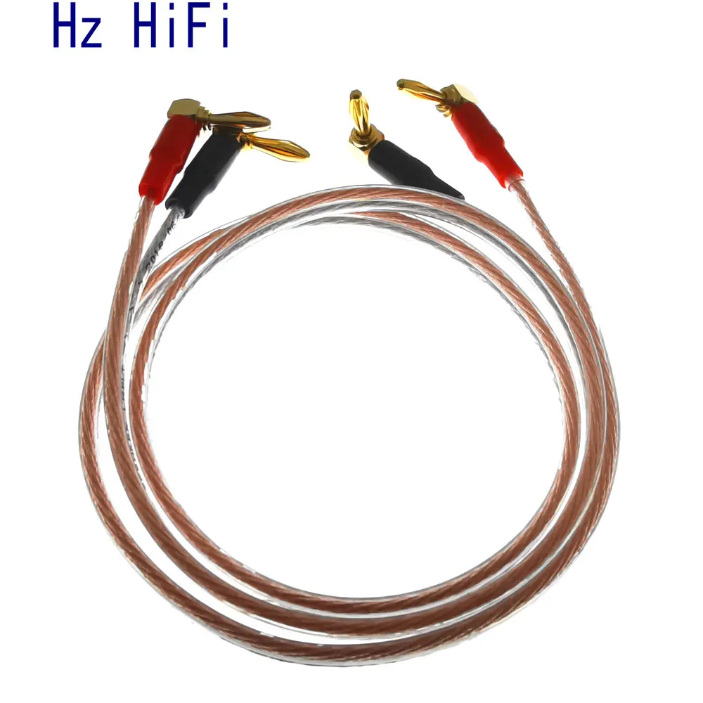 1 пара аудио Hi end DIY HIFI 90 градусов медное покрытие золото 4 мм банан к bananaTO вилки