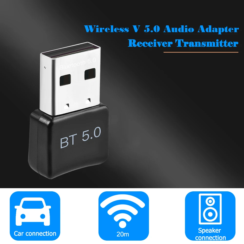 

USB Wireless Bluetooth Adapter Speaker Mouse Audio Set Receiver Transmitter Dongle Household Computer Safety Parts