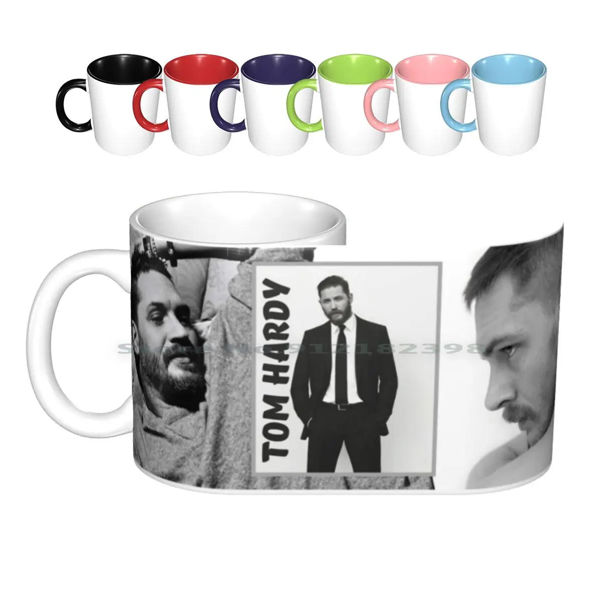 

Tom Hardy Hunk Ceramic Mugs Coffee Cups Milk Tea Mug Tom Hardy Sexy Hunk Creative Trending Vintage Gift Bottle Cup