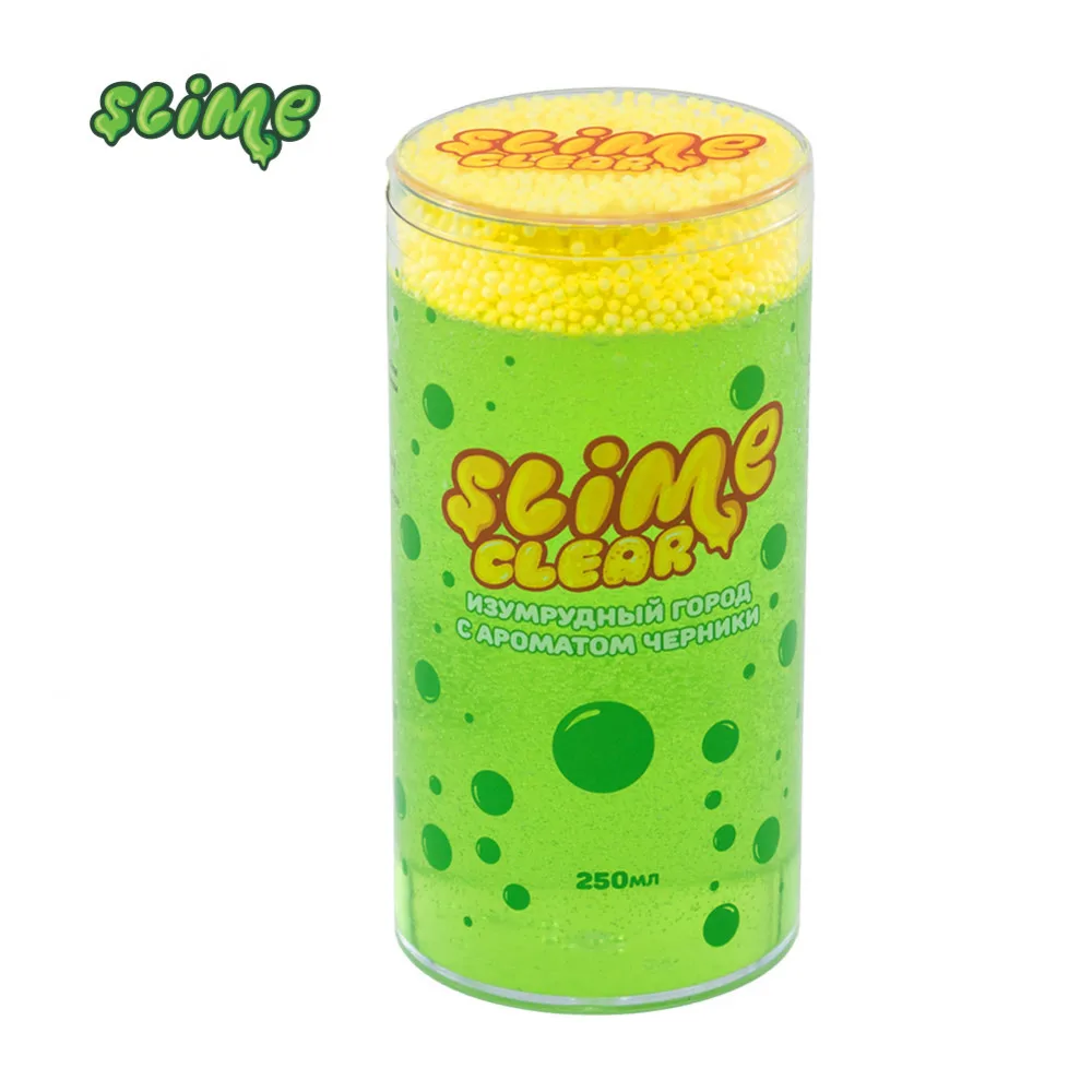 Игрушка ТМ SLIME S130 32 / 33 34 35 Clear slime &quotТутти фрутти&quot с ароматом 250 г|Пластилин| |