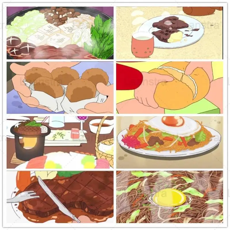 

5D DIY Diamond Painting Comics Anime Food Japanese Cuisine Picture Full Round/Square Diamond Sticker Embroidery Kits Wall Art