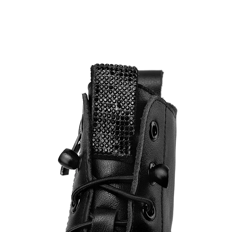 

2021 New Winter Shoes Women Thick Bottom Platform Boots White Ankle Boots For Women Wedges Shoes Height Increased Warm Winter