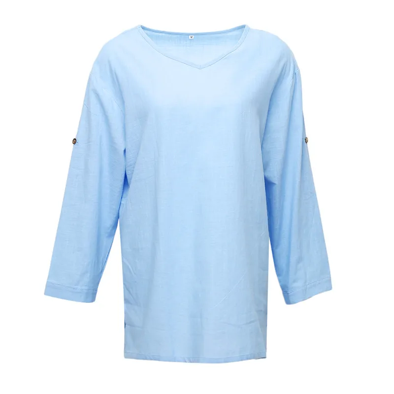 

2021 New Summer Mens Casual Shirts Fashion Short Sleeve V Neck Basic Blouse Casual Loose Solid Thin Tops Men Plus Size M-4XL