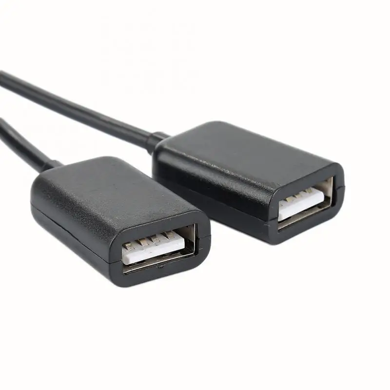

1PC USB 3.1 Type-C OTG HUB Cable Premium 2 in 1 USB Male Female Splitter Cable Cord High Speedly Charging Cable Accessories