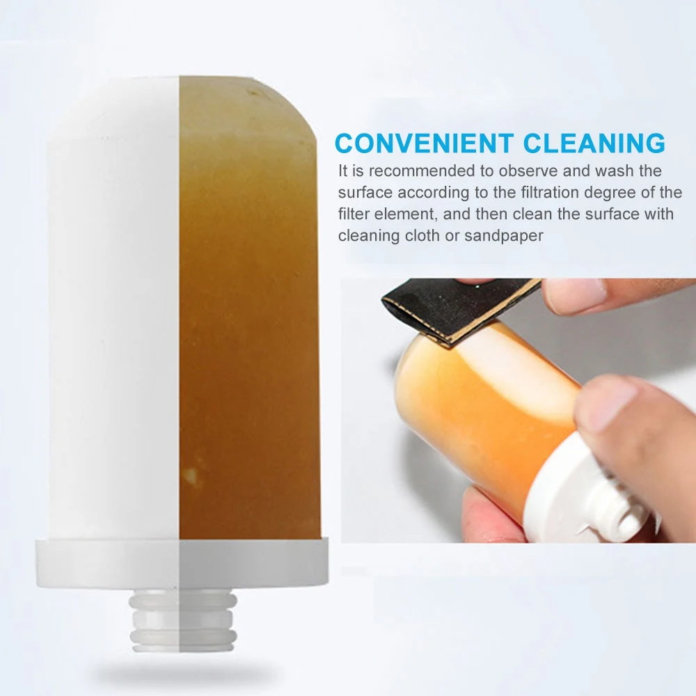 

Faucet Water Filter System Water Purifier Kitchen Faucet Washable Sink Percolator Tap Water Filter Replacement Accessories