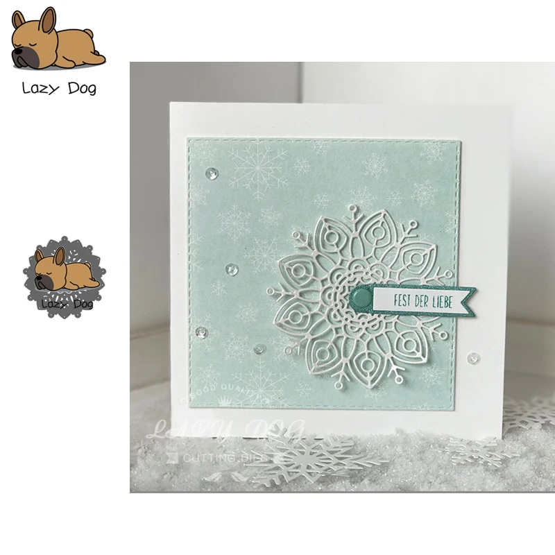 Кружевной Цветочный венок металлические Вырубные штампы искусственное