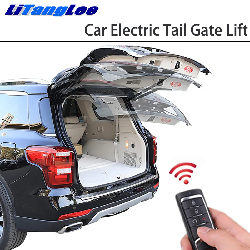 

LiTangLee Car Electric Tail Gate Lift Tailgate Assist System For Mercedes Benz GLC Class X253 C253 2015~2020 Remote Control Lid