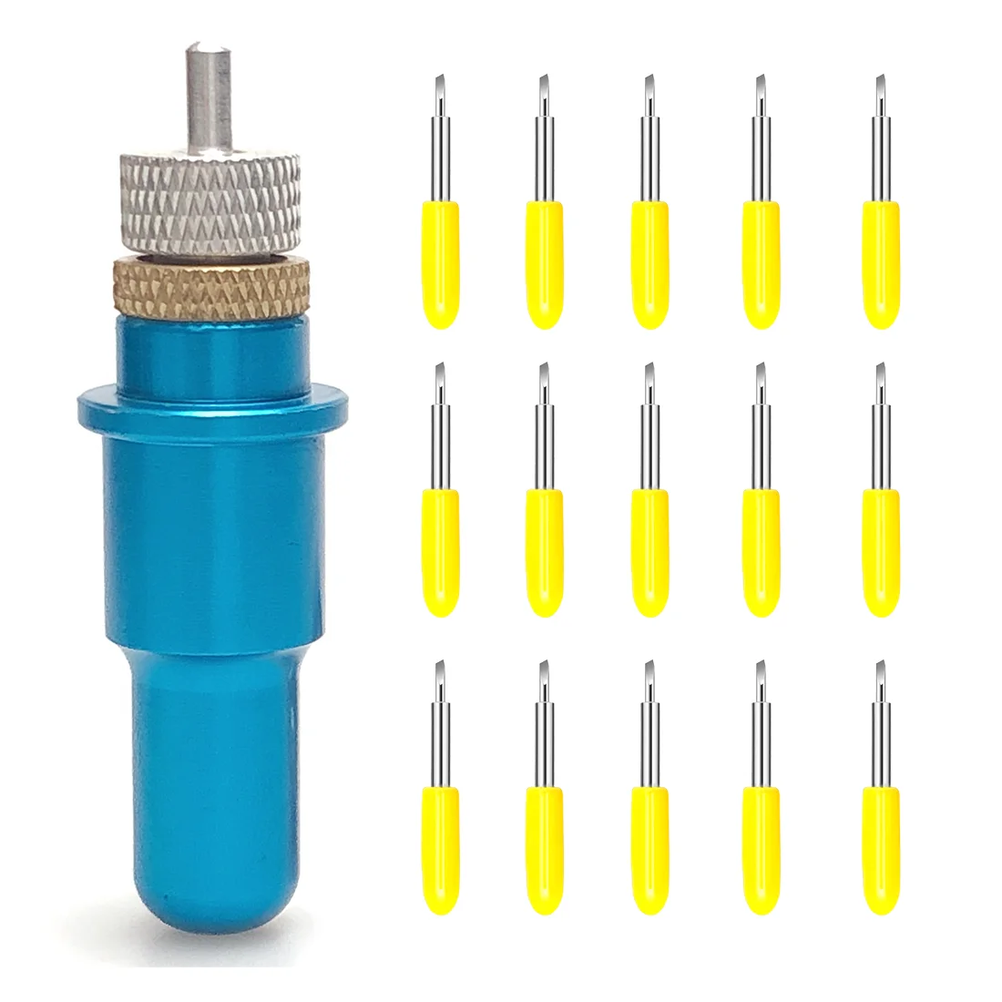 30 градусов 15 шт. плоттер Roland виниловый резак ножи лезвия + 1 14 мм держатель режущий