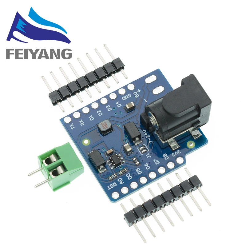 Щит питания постоянного тока V1.1.0 для wemos D1 mini макетная плата модуль экрана