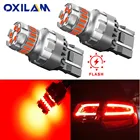 OXILAM 2 шт. фонарик красный 7443 T20 Светодиодная лампа W215 Вт WY21W светодиодный стоп светильник сигнал задний фонарь для Honda Crv 2 3 Civic Accord 6 3 8 без ошибок